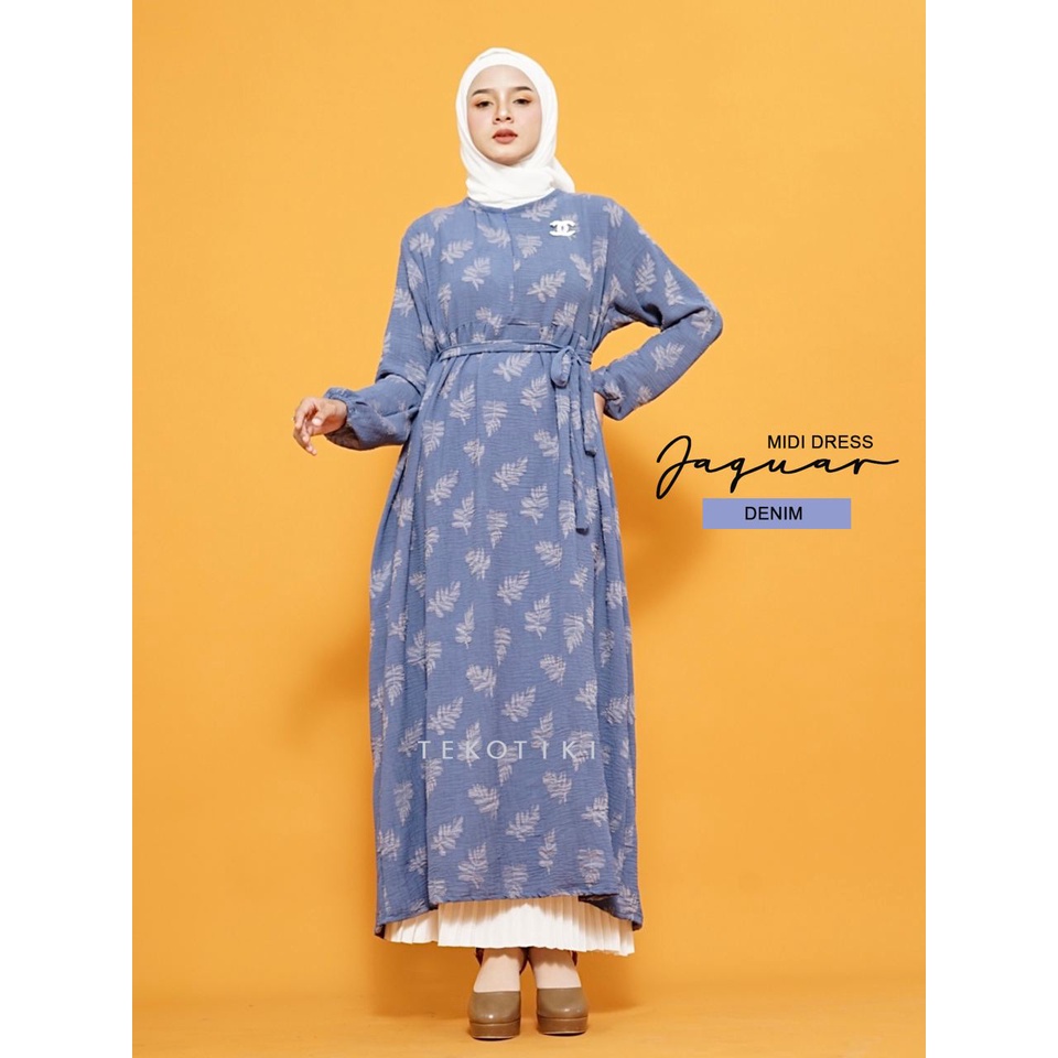 ( TERBARU ) JAGUAR DRESS // BAHAN CRINKLE AIRFLOW PREMIUM