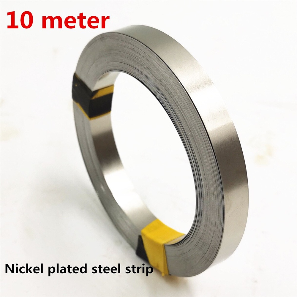 ZIYANG DIY 18650 Battery Nickel Sheet Plate Belt Strip Connector Spot Welding 0.12x8mm 10 meter - V9