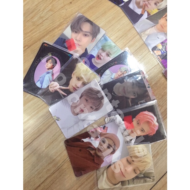 photocard doyoung kihno future, chenle, yb kun, jaehyun future, taeyong empathy