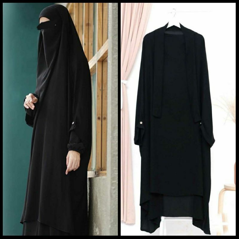 French Khimar Maryam by Zauhara Muslimah Wear (Preloved)