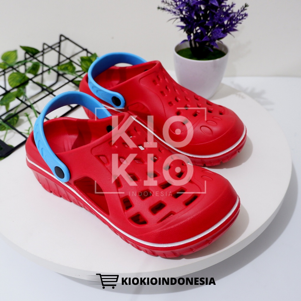 Sandal Sepatu Crocs / Sandal Baim / Sandal Kodok Variasi Bolong Sandal Pria Wanita New Arrival Anti slip Anti Air