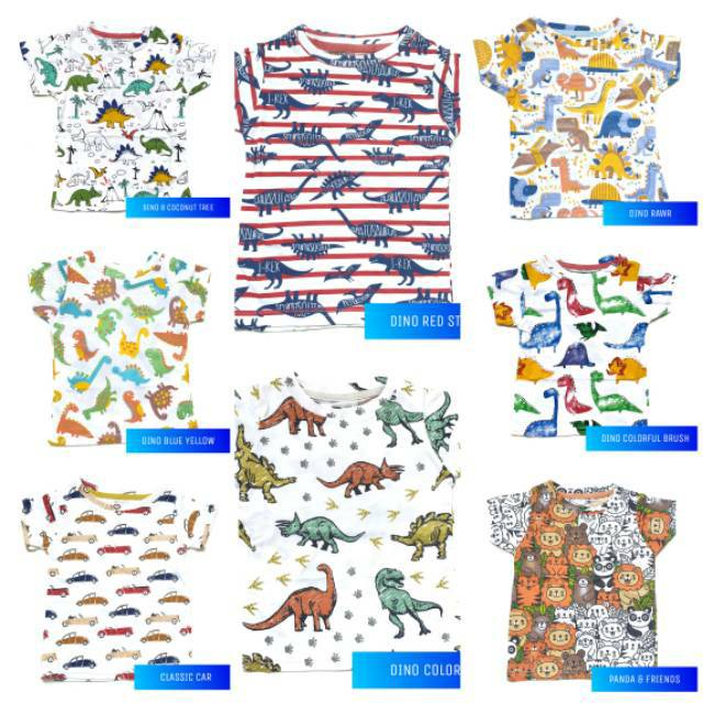 Kaos Anak Laki Print Tee LOOPIE KIDS