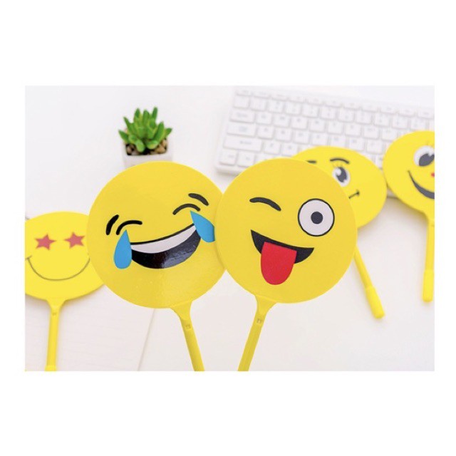 PULPEN KIPAS EMOJI PENA FAN PEN GEL TINTA MURAH READY GROSIR COD