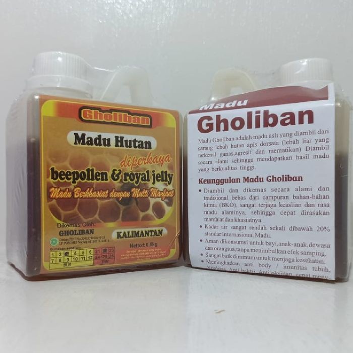 

Madu Hutan Kalimantan Gholiban 500 gram Madu Platinum