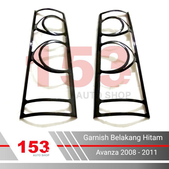 Garnish Belakang Avanza / Xenia 2008 - 2011 Hitam