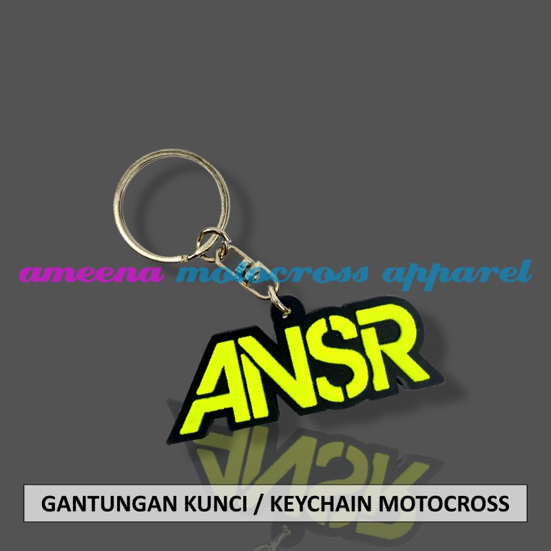 Gantungan Kunci Motocross - Keychain Trail MX - Gantungan Kunci Trabas - Keychain Enduro - Souvenir Trail - Keychain Souvenir - AN104