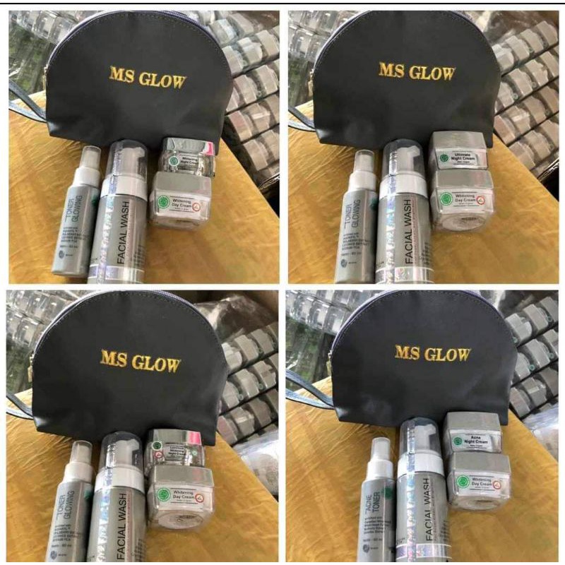 MS GLOW ORIGINAL DISTRIBUTOR RESMI SkinCare KOSMETIK MS GLOW paket Whitening / Ultimate / Acne