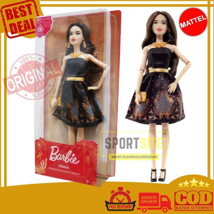 GROSIR OPEN Boneka Barbie Baju Batik Iwan Tirta Special Edition Original Mattel - Sawunggaling