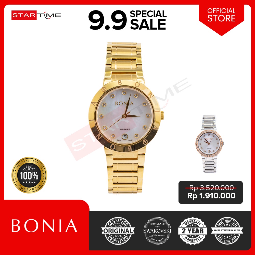 Jam Tangan Wanita Jam Tangan Original Bonia Premium BP10335