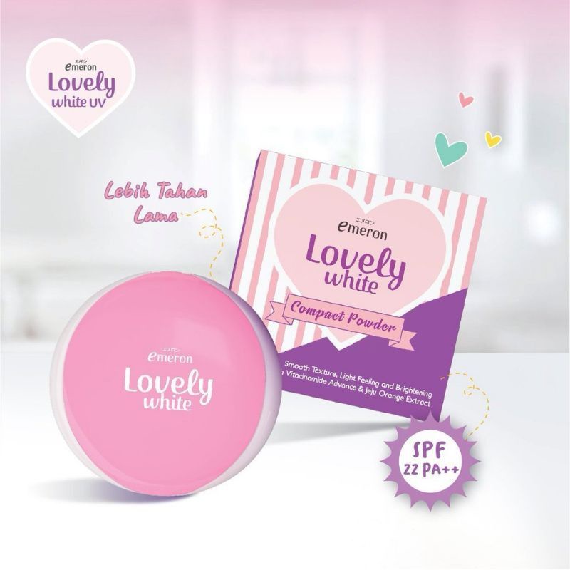 Emeron Lovely White Compact Powder | Loose Powder