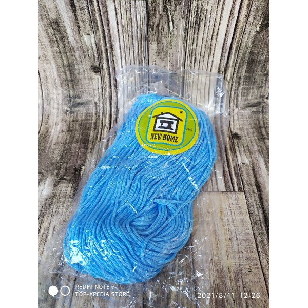 Tali Kur 3mm merk new home warna biru muda