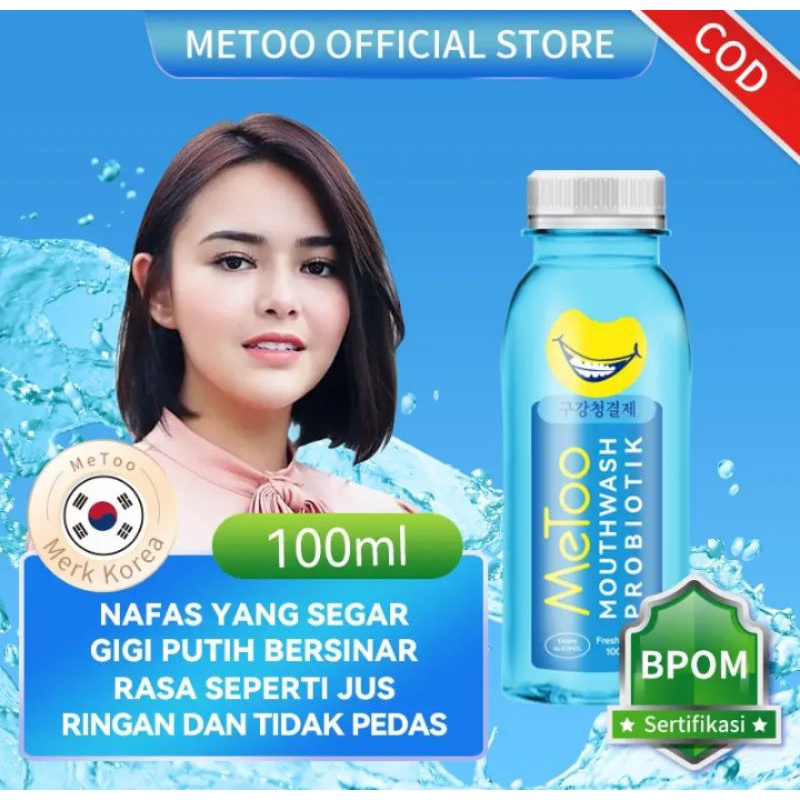 [100ml]MeToo mouthwash probiotik