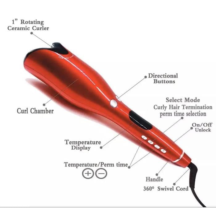 UMATE ANTOMATIC HAIR CURLER /CATOK RAMBUT /CATOK CURLY /CATOK KERITING