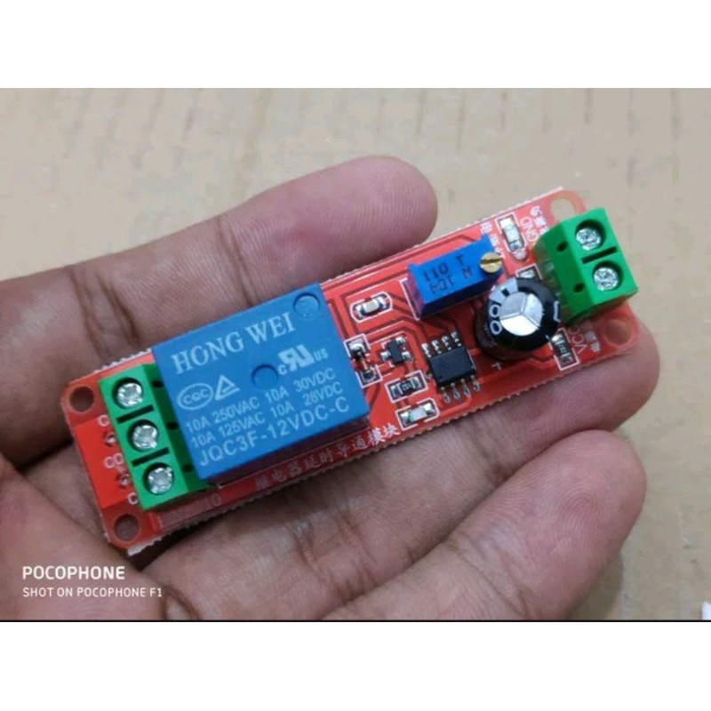 Timer delay Ne555 saklar delay Timmer Delay DC timer DC delay time Ne 555