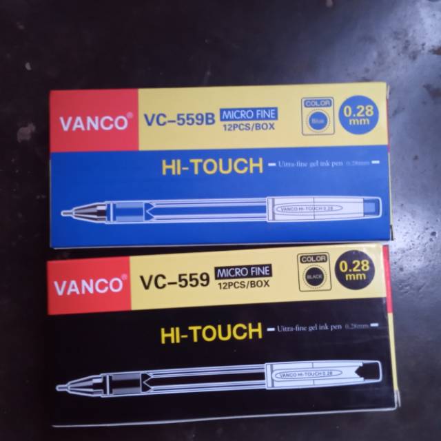

Pulpen vanco hi touch 0,28 mm murah kusus pedagang