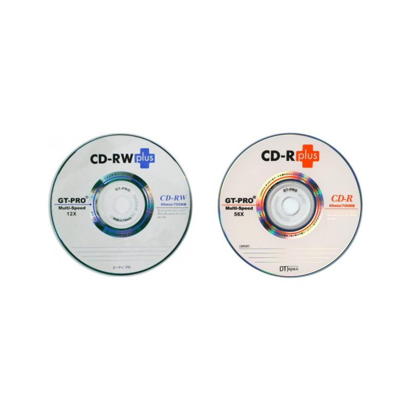 CD RW GT-PRO/DVD RW-PLUS/CD Blank CD-RW GT-PRO Rewriteable Eceran - Satuan