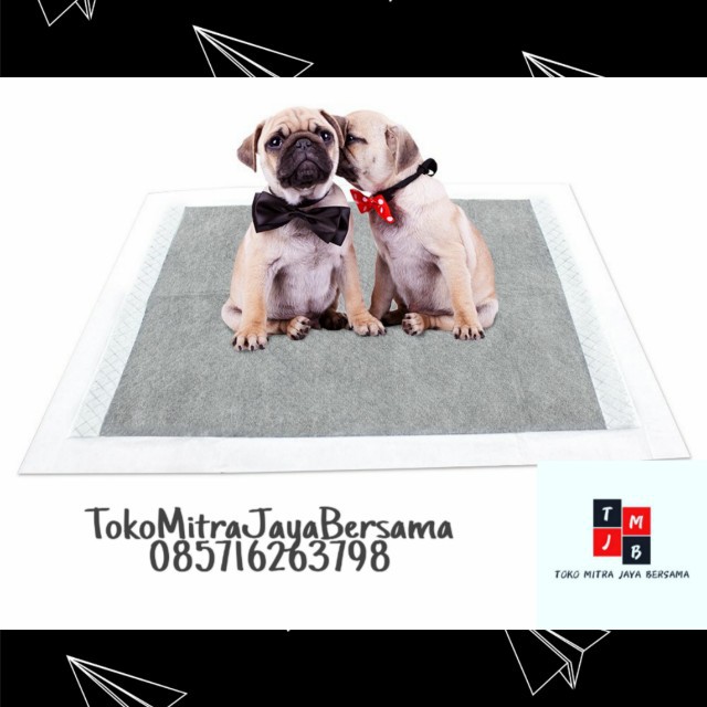 ECER TRAINING PAD ANJING DONO CARBON FIBER - SIZE M 45X60CM 1SHEETS