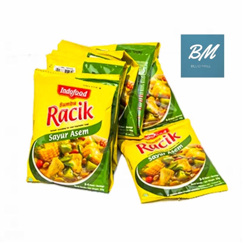 

Bumbu Racik Indofood Sayur Asem Renceng 10 x 33 gr - Indofood Bumbu Racik Sayur Asem 10 x 33 gr