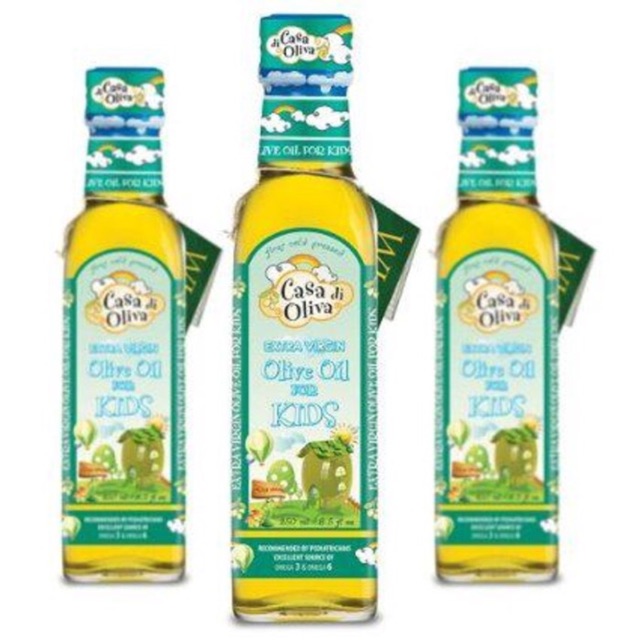 EVOO Baby Olive Oil Casa Di Olivia Oliva Bayi Kids