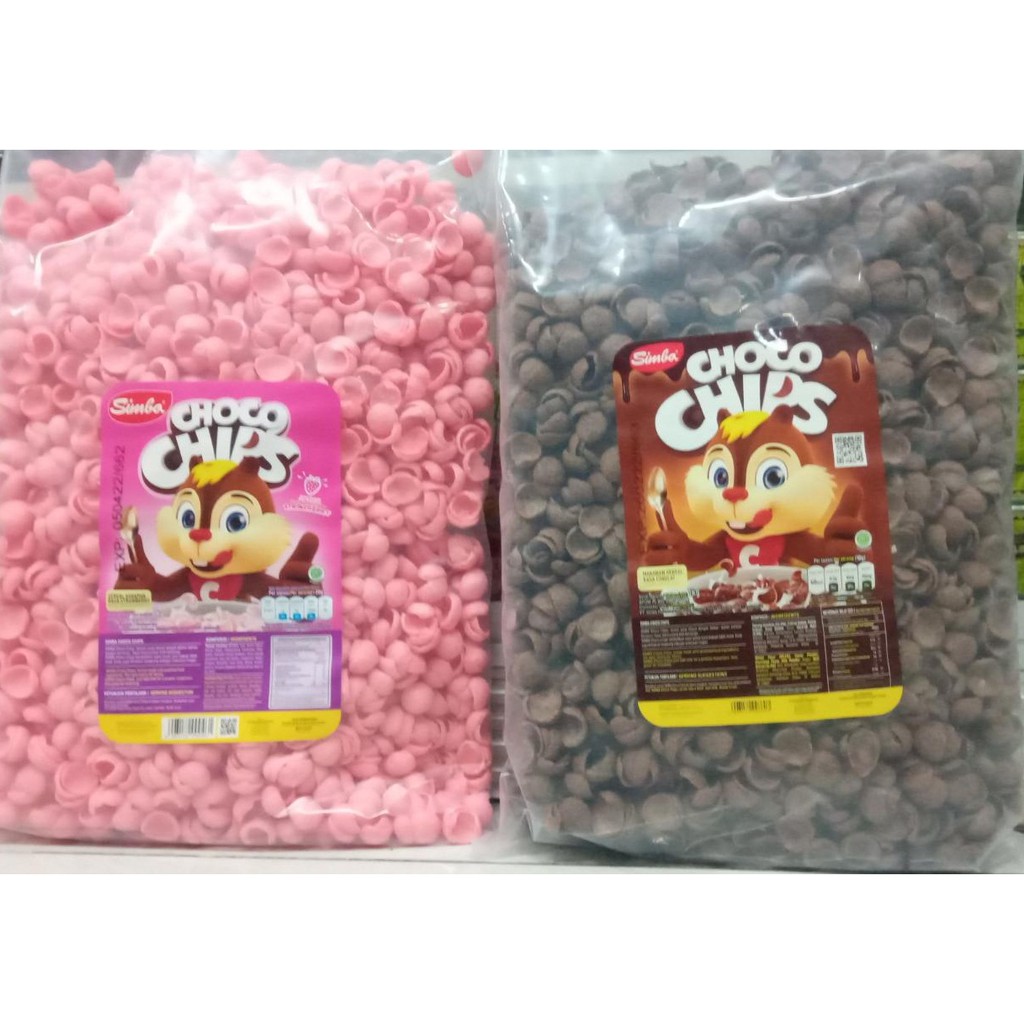 

Simba Choco Chips Rasa Coklat & Strawberry Kemasan 1 kg