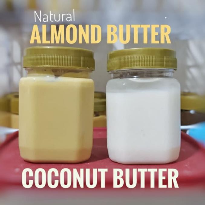 

Produk Unggulan] Paket Almond Butter & Coconut @125Ml - Low Carb & Vegan