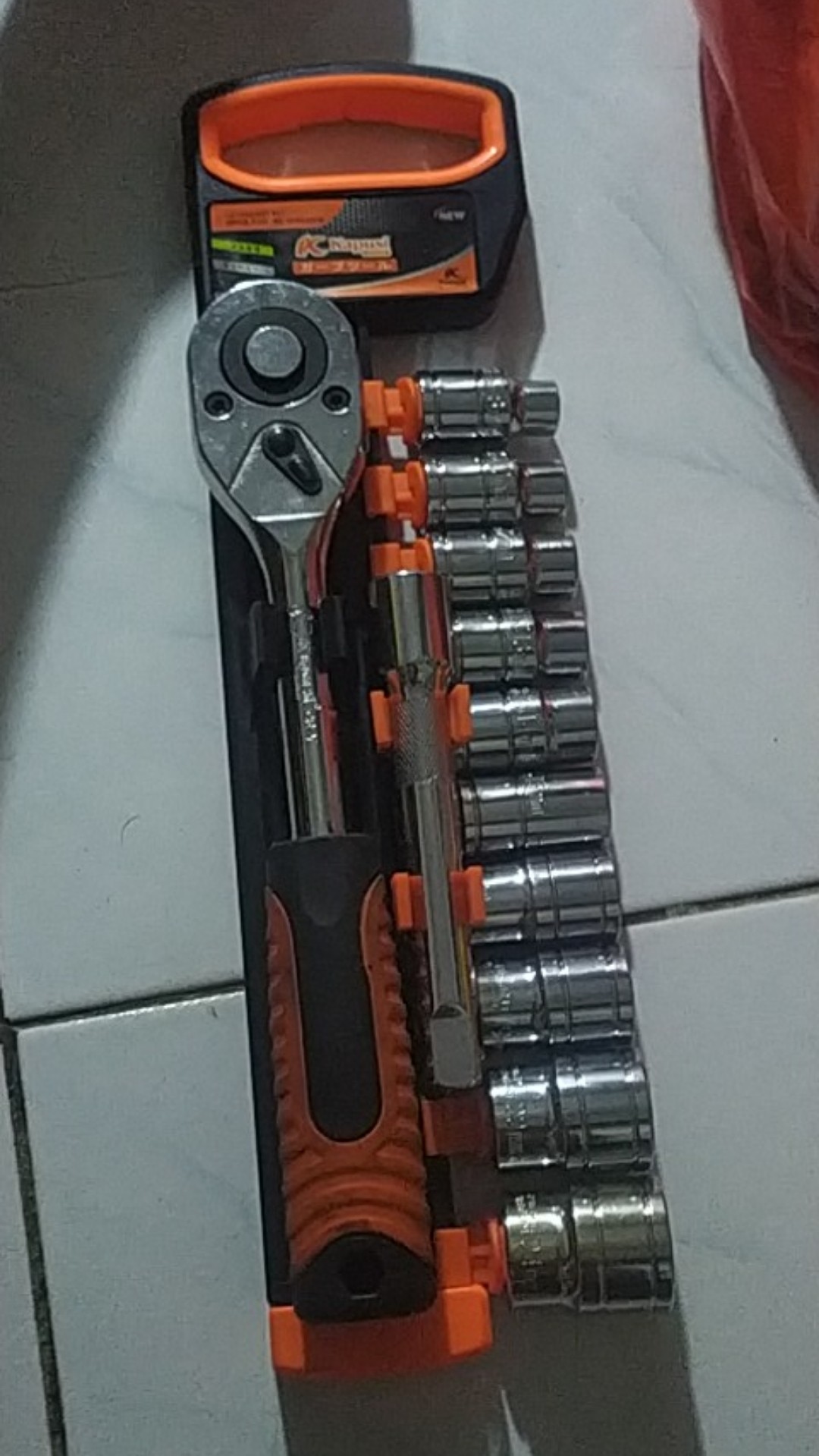 KAPUSI 1/2 Inch Kunci Sok Set 12 Pcs - Socket Set Shock