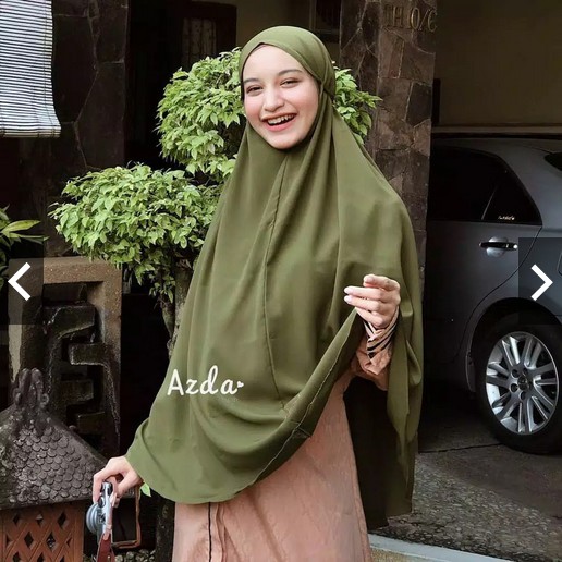 JILBAB SYARI BERGO MARYAM WOLFISH JUMBO XXXL