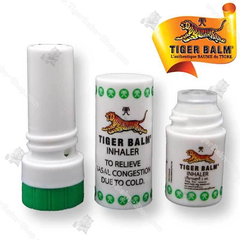 Tiger Balm Inhaler minyak angin peppermint seger 2 in 1 original Thailand