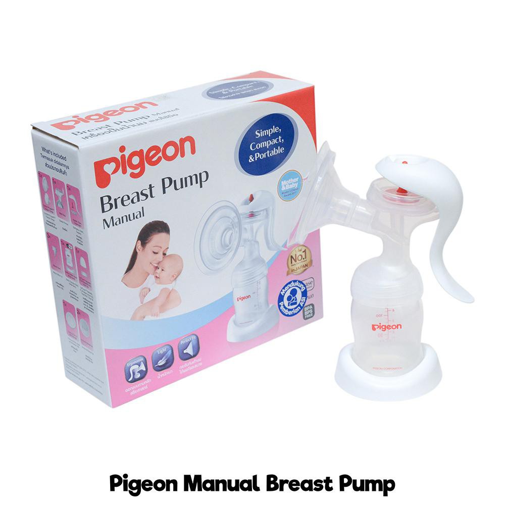Pigeon Breastpump Manual Kemasan Baru