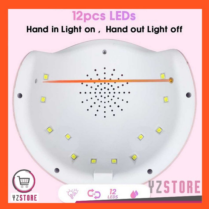 Pengering Kutek Kuku Gel Star Nail Art Manicure Lampu UV LED YZ33