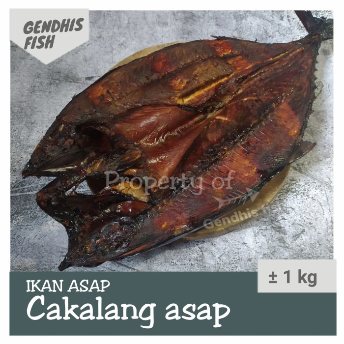 

Cakalang asap / smoked skipjack Tuna
