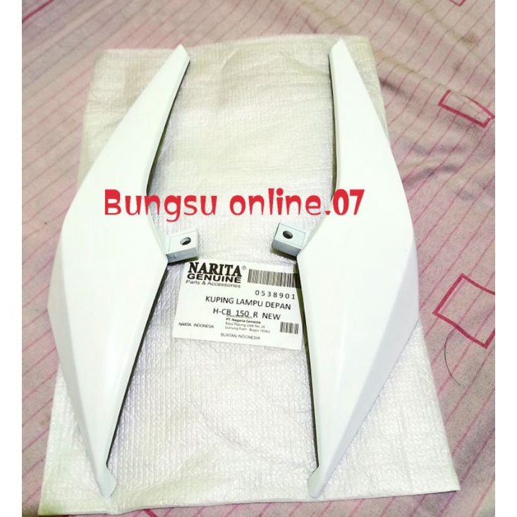 COVER BATOK LAMPU DEPAN CB 150 R NEW KUPINGAN LAMPU DEPAN CB150R NEW LED