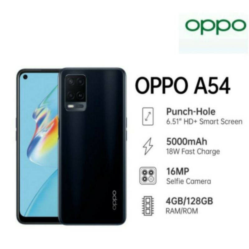 OPPO A54 RAM 4/128 GB GARANSI RESMI OPPO INDONESIA-2