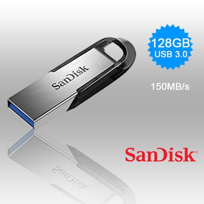 SANDISK USB FLASH 128GB ULTRA FLAIR CZ73 USB 3.0 /FLASHDISK 128 GB