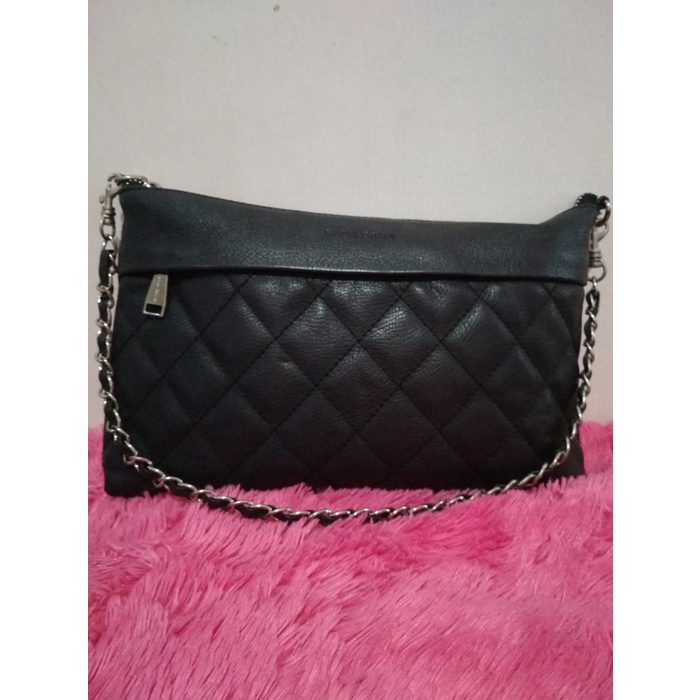 Tas Sling Rantai Merk Bana Bana Original Kulit Asli Tas Ketek Korea