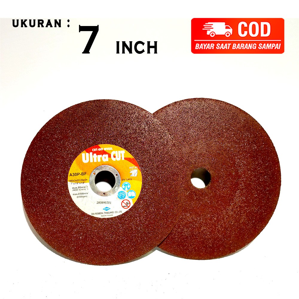 BATU MATA GERINDA POTONG 7 INCH X 3 MM ULTRA CUT CUTTING WHEEL ORI