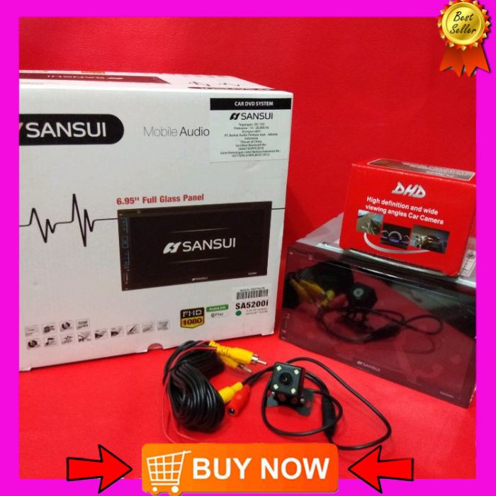 Head Unit Doubel Din Sansui