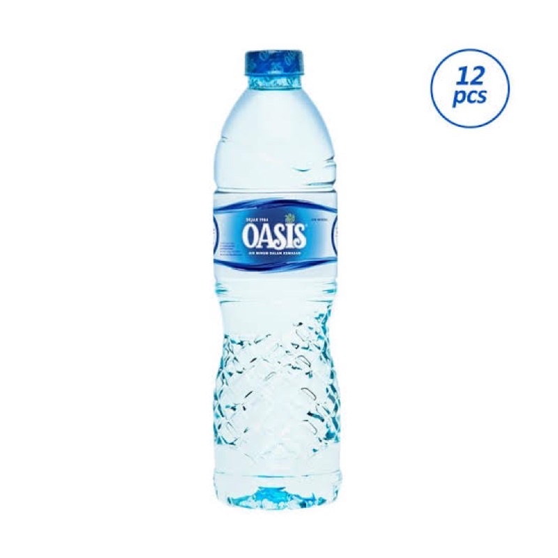 Air Mineral Minum Oasis Botol 1500 ml isi 12 pcs 1 dus Khusus pengiriman Sameday atau Instant