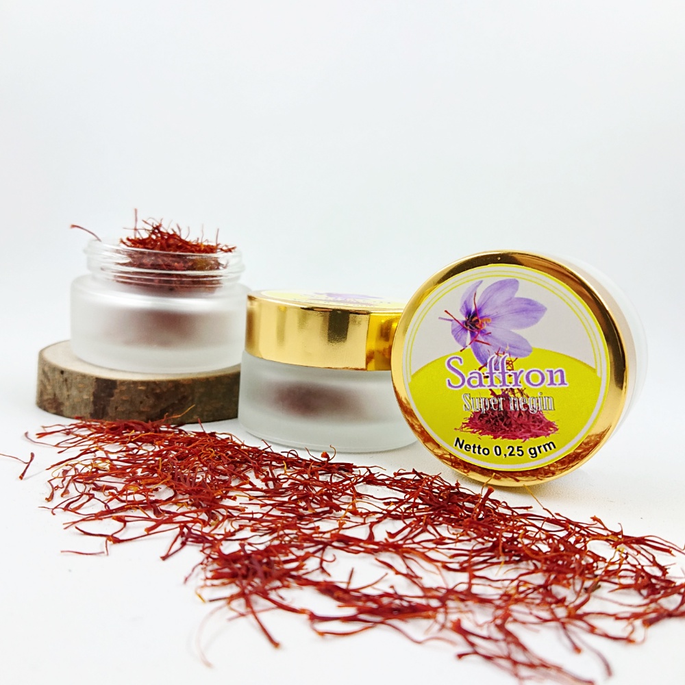 Saffron Safron 1 Gram Premium Super Negin Original