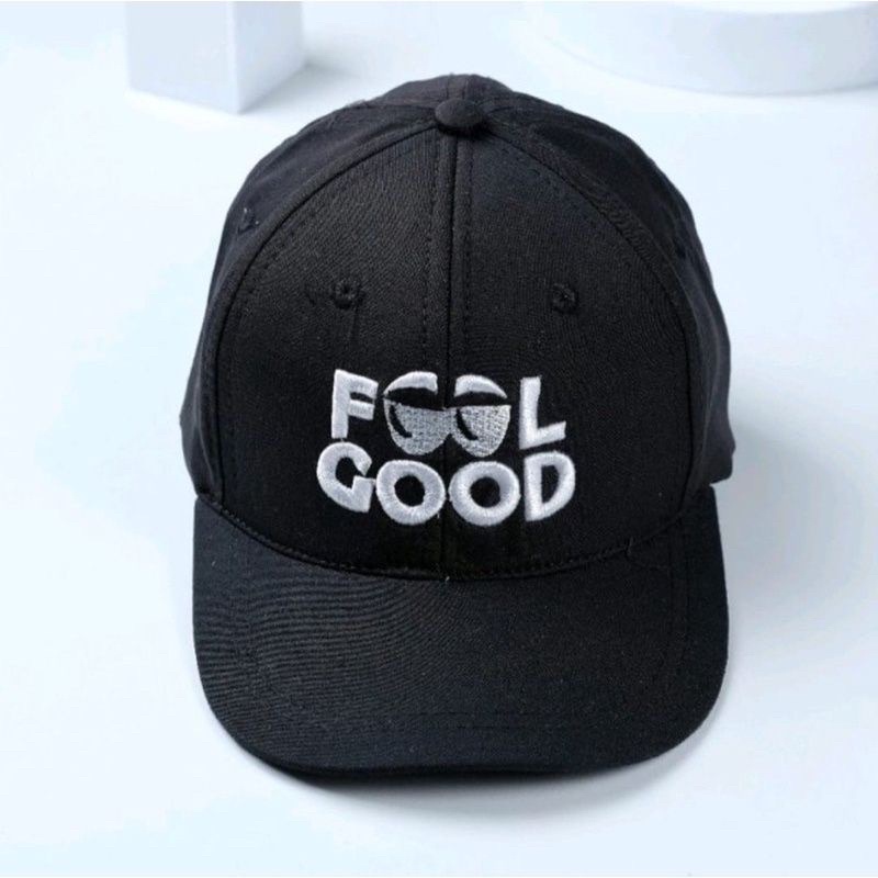 TOPI BASEBALL ANAK FASHION HAT TOPI MOTIF LUCU BORDIR UNISEX TOPI MOTIF FEEL GOOD