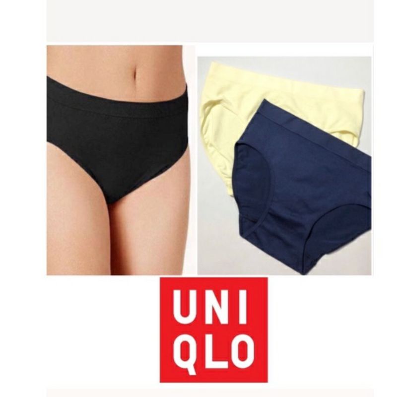 UNIQLO SEAMLESS PANTIES // celana dalam wanita // cd wanita
