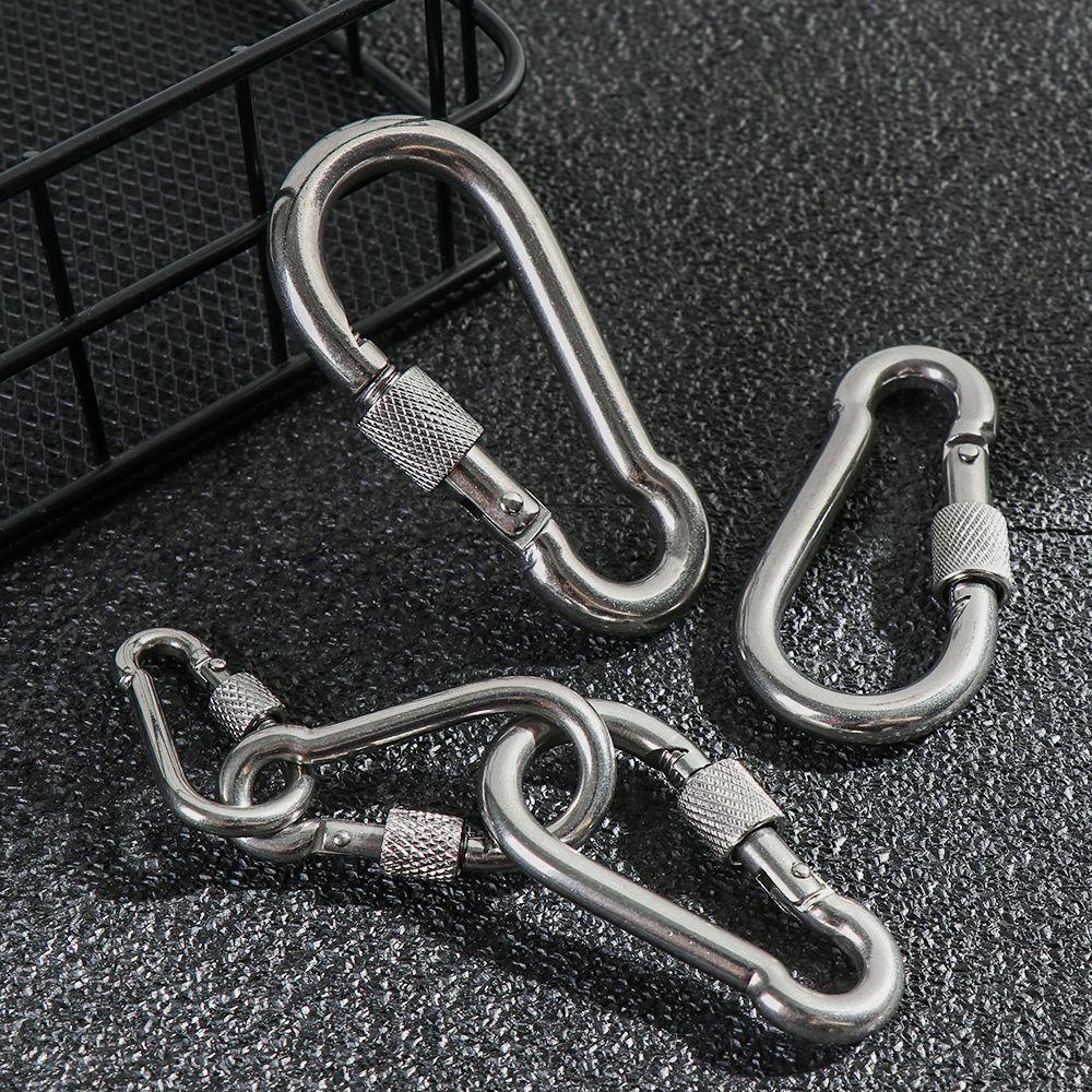 Suyo Kunci Ring Link Cepat Peralatan Berkemah Outdoor Climbing Gear Safety Hook