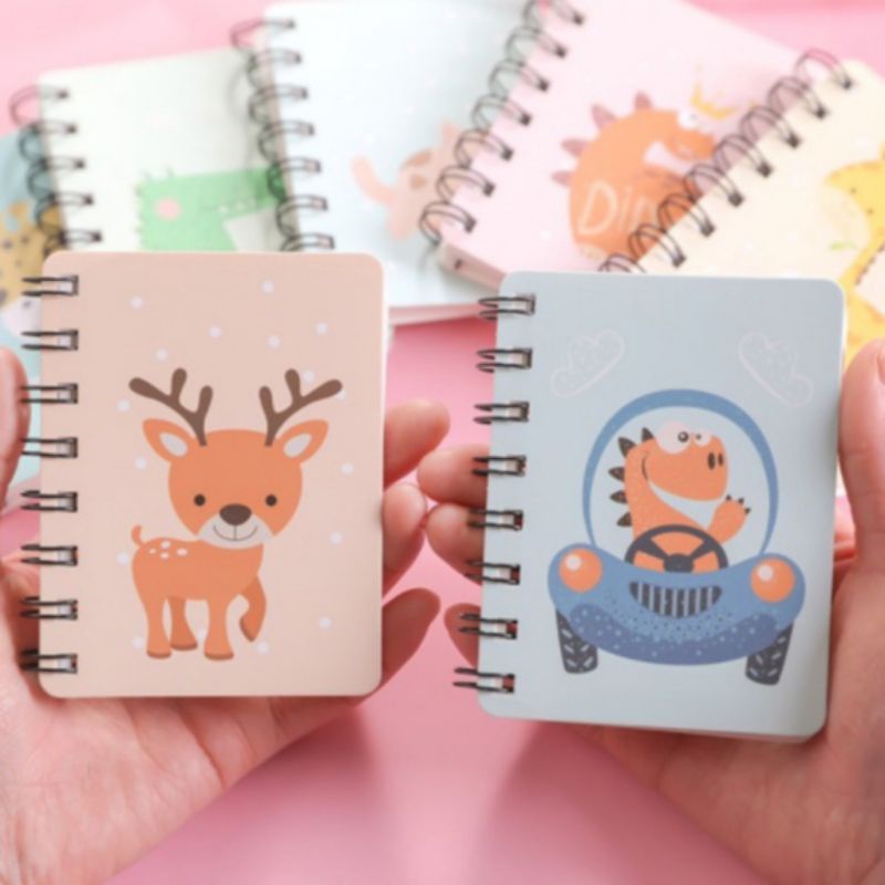 

Mini Notebook tema hewan Lucu kode 758 kertas Blank/Polos