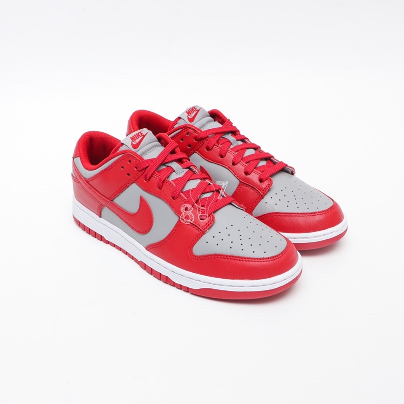 Dunk Low Medium Grey Varsity Red