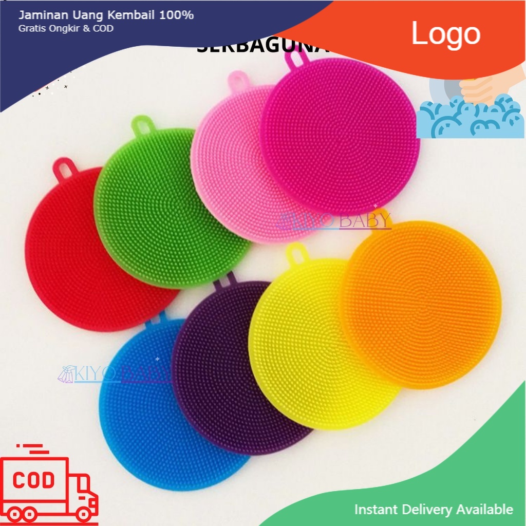 PR-045 | SPONS SILIKON CUCI PIRING SERBAGUNA/SPONS GERIGI