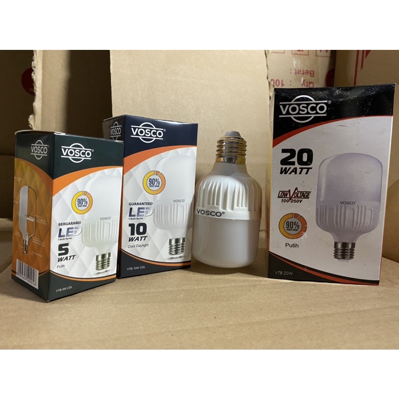 LED Vosco 10W 15W 20W 30W 40W 50W kapsul putih