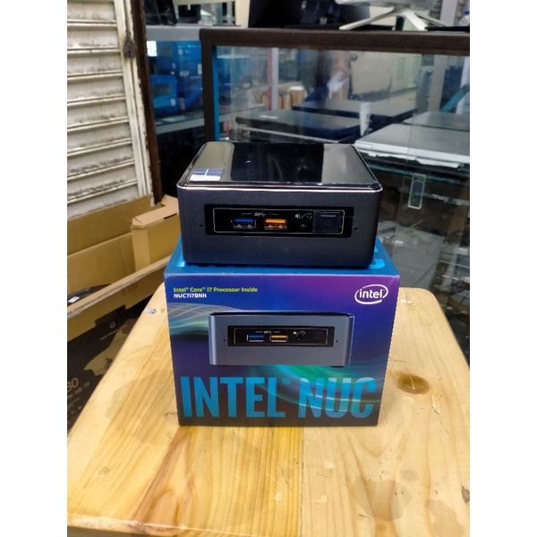 MINI PC INTEL NUC7I7BNH I7 7567U RAM 16 GB SSD 128 GB SIAP PAKAI