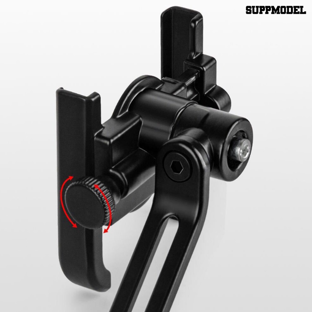 Sdl Bracket Dudukan Handphone Adjustable Bahan Aluminum Alloy Untuk Setang Motor