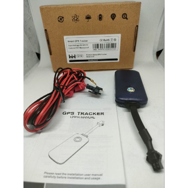 gps tracker g19 waterproof server seumur hidup