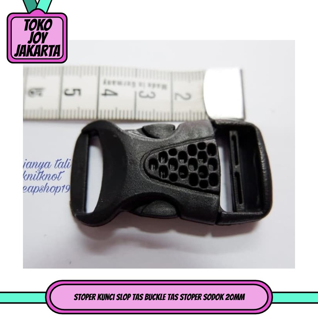 stoper kunci slop tas buckle tas stoper sodok 20mm